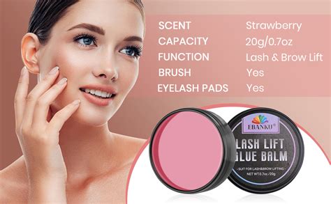 Amazon Lash Lift Glue Balm EBANKU Upgrade Lash Lift Glue Adhesive