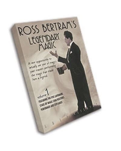 Ross Bertrams Legendary Magic Vol 1 Dvd Magic Tao