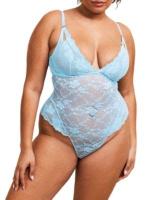 Adore Me Plus Size Julianna Bodysuit Lingerie Macy S
