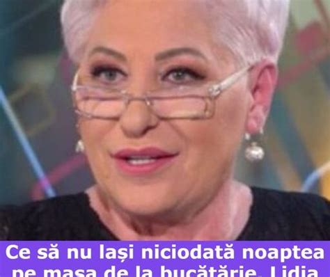 Ce S Nu La I Niciodat Noaptea Pe Masa De La Buc T Rie Lidia Fecioru