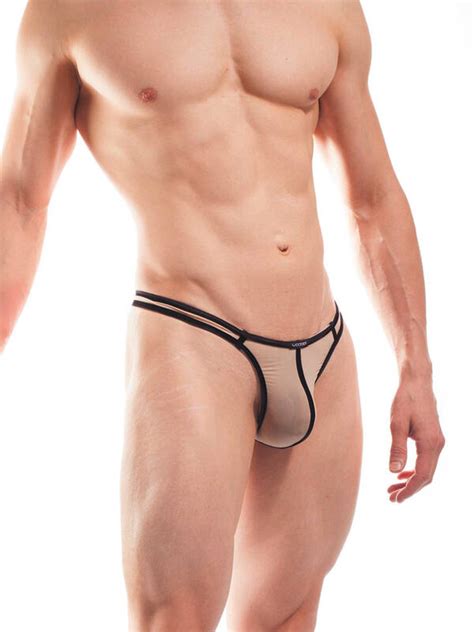 WOJOER Stripe String Beach Underwear Nude Strings Underwear Shop