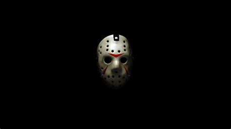 Friday The 13th Mask HD Black Dark Friday The 13th Holes Mask