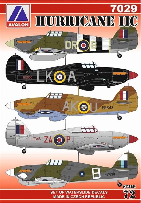 Hurricane Iic Decal Release Aeroscale