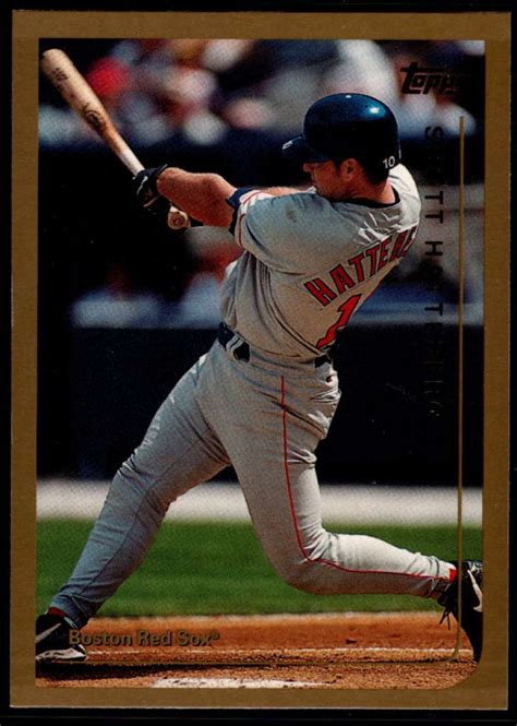 1999 Topps 12 Scott Hatteberg Nm Mt Boston Red Sox