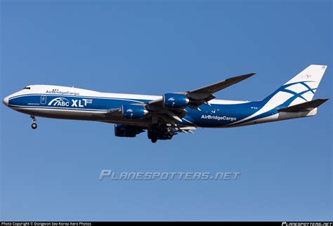 VP BJS AirBridgeCargo Boeing 747 8F Photo By Dongwon Seo Korea Aero