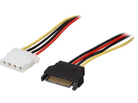 Lp4satafm12 1 Ft Sata To Molex Lp4 Power Cable Adapter