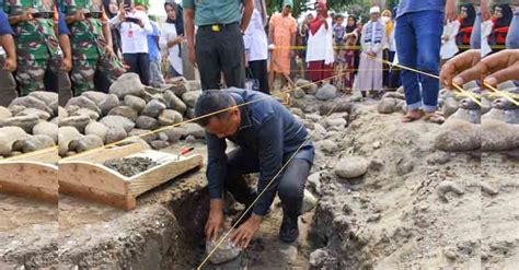 Wakil Walikota Tidore Lakukan Peletakan Batu Pertama Pembangunan Masjid