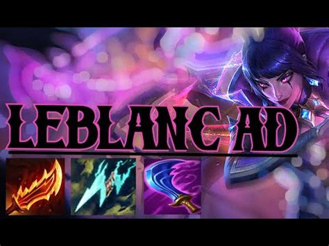 Leblanc AD TOP Vs Camille S13 Probando Los Nuevos Items Para Adcs YouTube