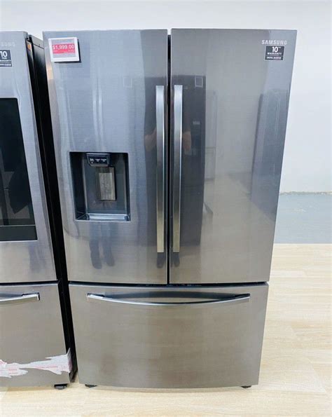 Samsung Cu Ft French Door Refrigerator With Ice Maker Yr Warranty