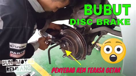 Pedal Rem Getar Saat Diinjak Bubut Disc Brake Biar Sembuh YouTube