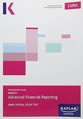 Amazon Cima F Advanced Financial Reporting Study Text Kaplan