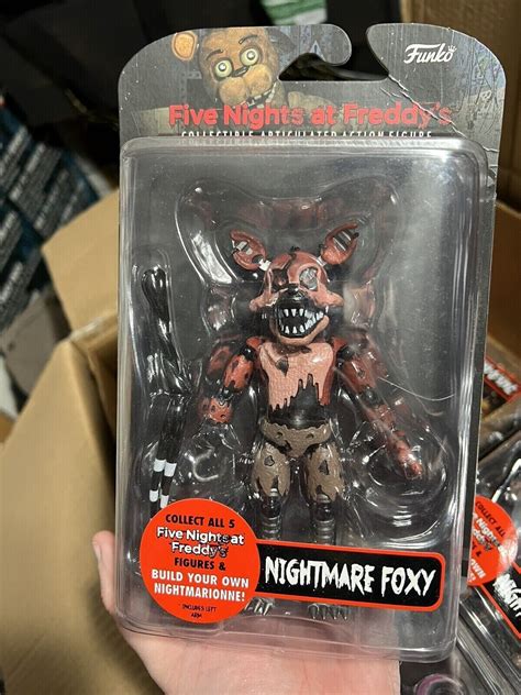 Five Nights At Freddys Nightmare Foxy Articulated Figure Funko 2016