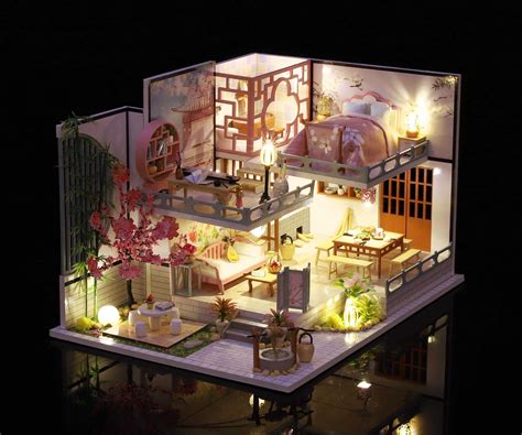 Румбокс DIY House 3Д конструктор домик для сборки в японском стиле: 1 ...