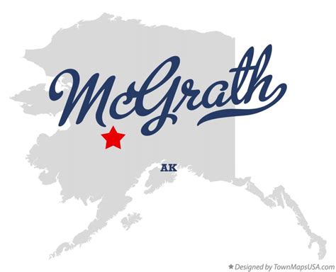 Map of McGrath, AK, Alaska