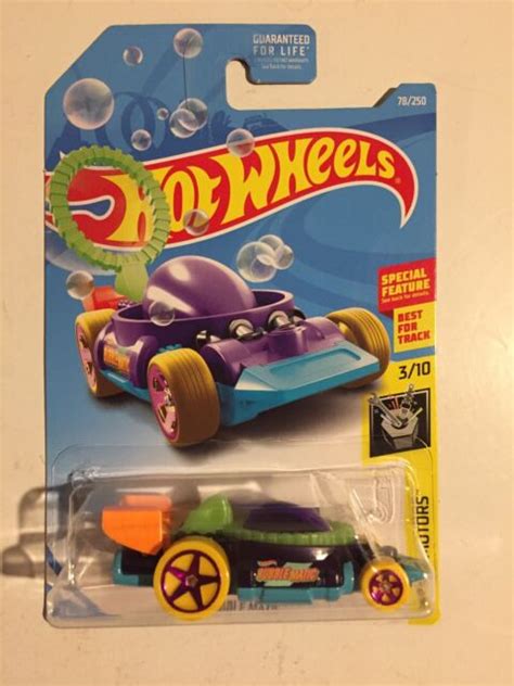 Hot Wheels~ Bubble Matic ~experimotors~ Bubble Blower~ 2017~ 164~brand New Ebay