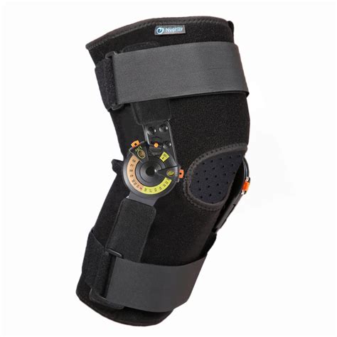 Buy Nvorliy Hinged Orthopedic Rom Knee Brace With Side Stabilizers