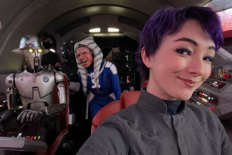 Natasha Liu Bordizzo Shares Behind the Scenes Photos from Disney+ Ahsoka Series - Jedi News