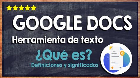 Qué es Google Docs Descubre la mejor herramienta de textos online