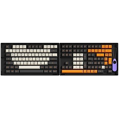 Bộ Nút Bàn Phím Cơ AKKO Keycap Set Carbon Retro PBT Double Shot ASA