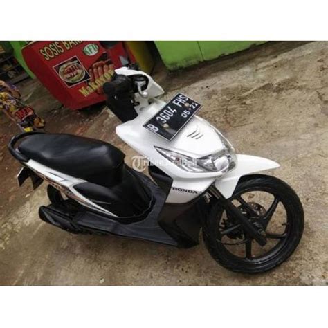 Motor Bekas Honda Beat Karbu Surat Lengkap Pajak Hidup Plat B Cikarang