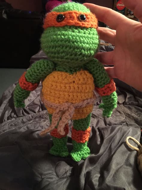 Free Amigurumi Ninja Turtle Crochet Pattern