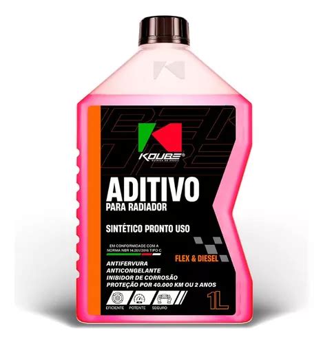 Aditivo Rosa Radiador Sintético Pronto Uso Flex Diesel MercadoLivre