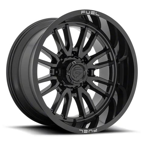 Fuel Wheels Silverado 2500 Clash Gloss Black 8 Lug Wheel 22x12 44mm