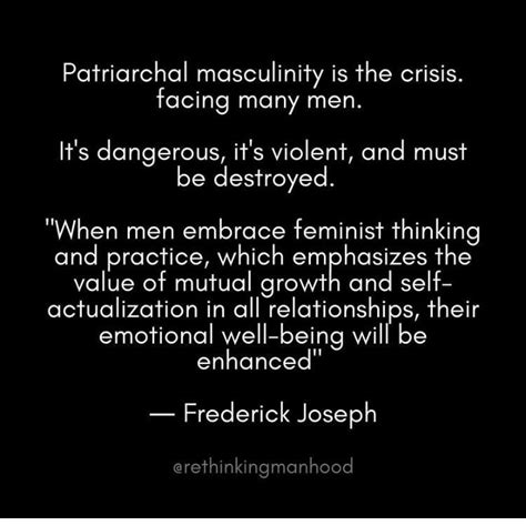 Patriarchal Masculinity And Mass Shooters Via Rethinkingmanhood R