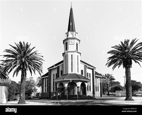 WINBURG, SOUTH AFRICA, JULY 30, 2018: The Dutch Reformed Church ...