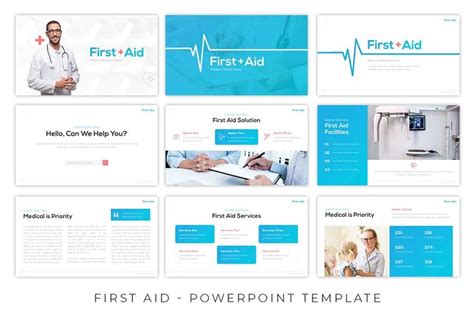 First Aid Medical Presentation Powerpoint Templates Medical Powerpoint