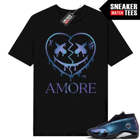 Shirt to match Jordan 14 Love Letter | Sneaker Match Tees Shop