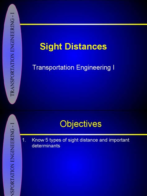 3-Stopping Sight Distance | PDF