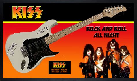 Kiss Autographed Guitar YourPremierMemorabilia