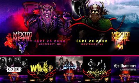 Mexico Metal Fest 2022 Nuevas Fechas Conciertos En Monterrey