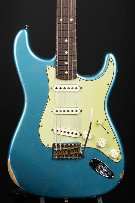 Fender Custom Shop Stratocaster Relic Sfa Lake Placid Blue