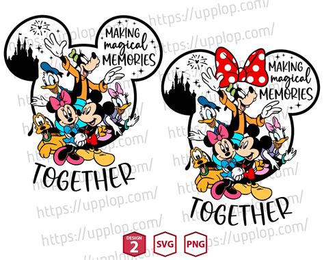 Mickey Friends Making Magical Memories Svg Png Upp1371 Upplop