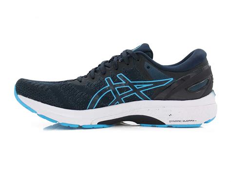 Asics Gel Kayano 27 French Bluedigital Aqua Running Trainers Dcs