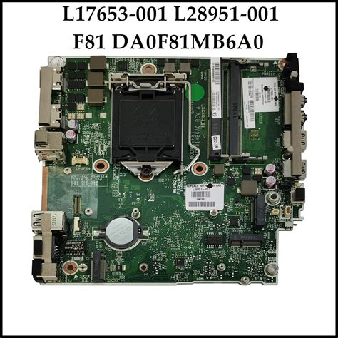 For Hp Prodesk 600 G4 Dm Motherboard L17653 001 Da0f81mb6a0 Ddr4 100