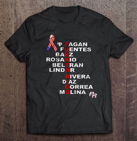 Puerto Rico Baseball Team - T-shirts | TeeHerivar