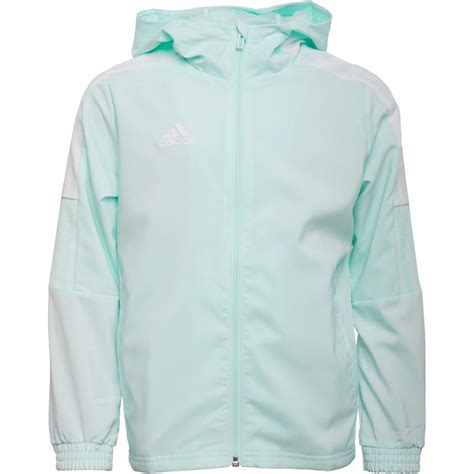 Buy Adidas Junior Tiro Windbreaker Jacket Ice Mint