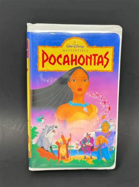 Pocahontas Vhs 1996clamshell Walt Disney Classic Masterpiece