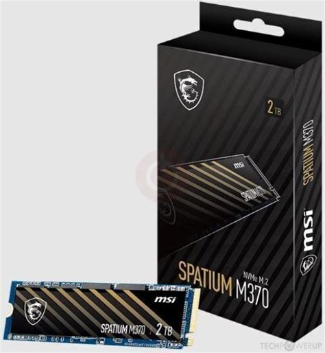 Msi Spatium M Tb Specs Techpowerup Ssd Database