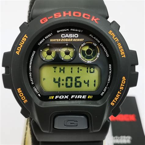 CASIO G SHOCK DW 6900B 9 STANDARD FOX FIRE Men S Watch New In Box EBay