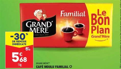 Promo Café Moulu Familial Grand Mère chez Aldi iCatalogue fr