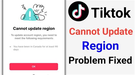 How To Fix Cannot Update Tiktok Region Tiktok Cannot Update