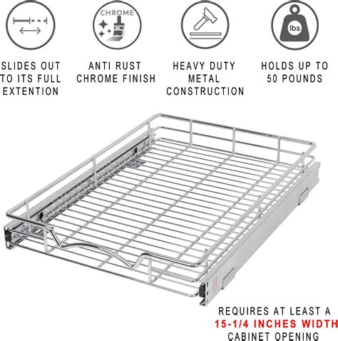 Buy Pull Out Drawer Cabinet Organizer Heavy Duty Slide Out Kitchen