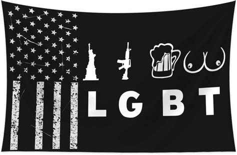 Amazon Banger Lgbt Liberty Guns Beer Tits Motivational