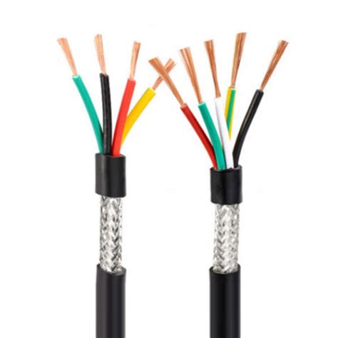 UL2570 Control Cable 1 5mm2 Shielded Fire Resistant Flexible PVC 3 4 5