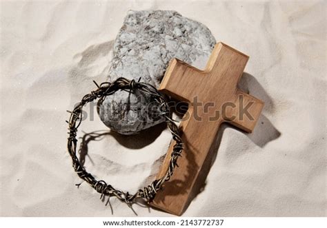 Faith Cross Sign Wallpaper Stock Photo 2143772737 | Shutterstock