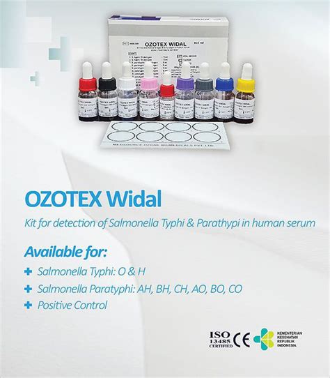 OZOTEX Widal Agglutination Slide Test And Accessories WDLOH040